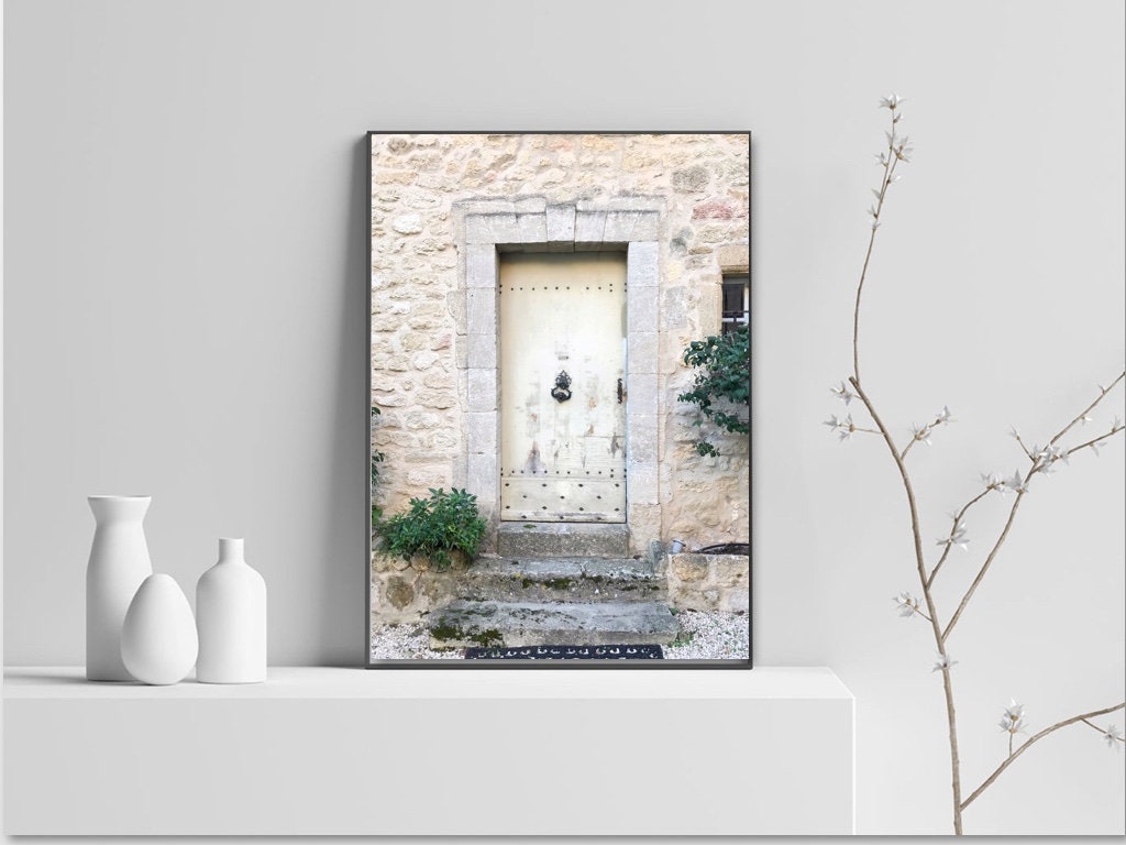 Rustic Stone Cottage Door Photography Print (Digital Download)