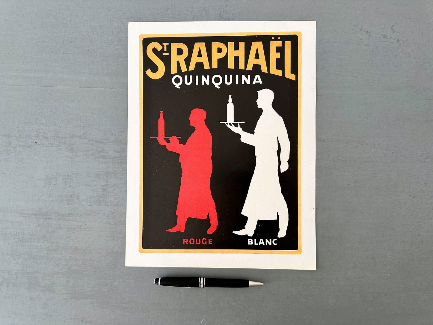 Authentic 1950S Vintage Cinzano Ad Poster: Mid-Century Modern Vermouth Bar Art Print