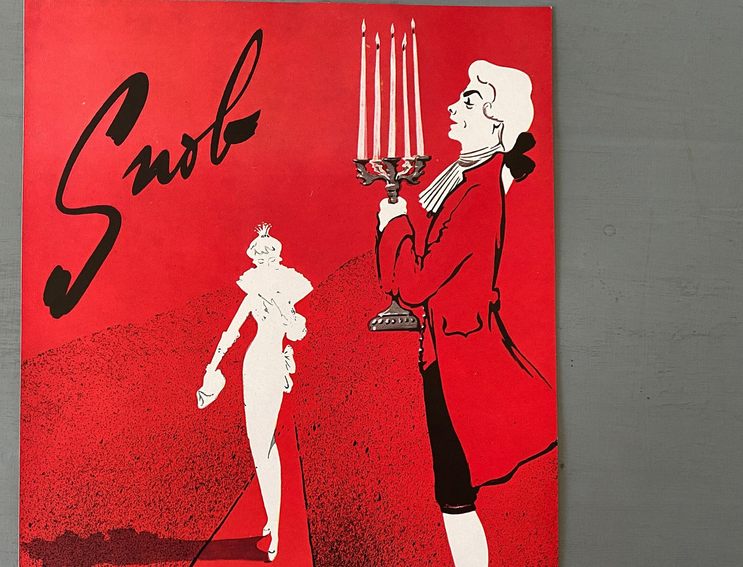 Authentic 1950s  French Galion Perfume Ad Print, Mid Century Modern Parisian Fragrance Wall Art Poster