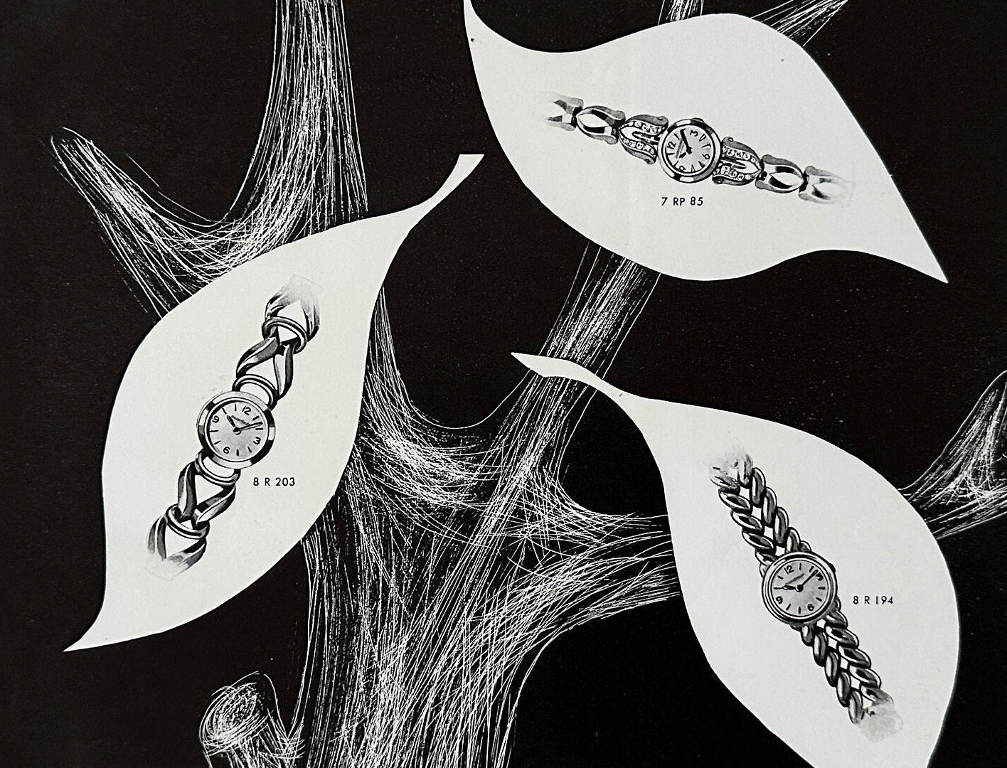 Authentic 1950s Vintage Jaeger Lecoultre Ad Poster: Swiss Watch Print, Horology Wall Art