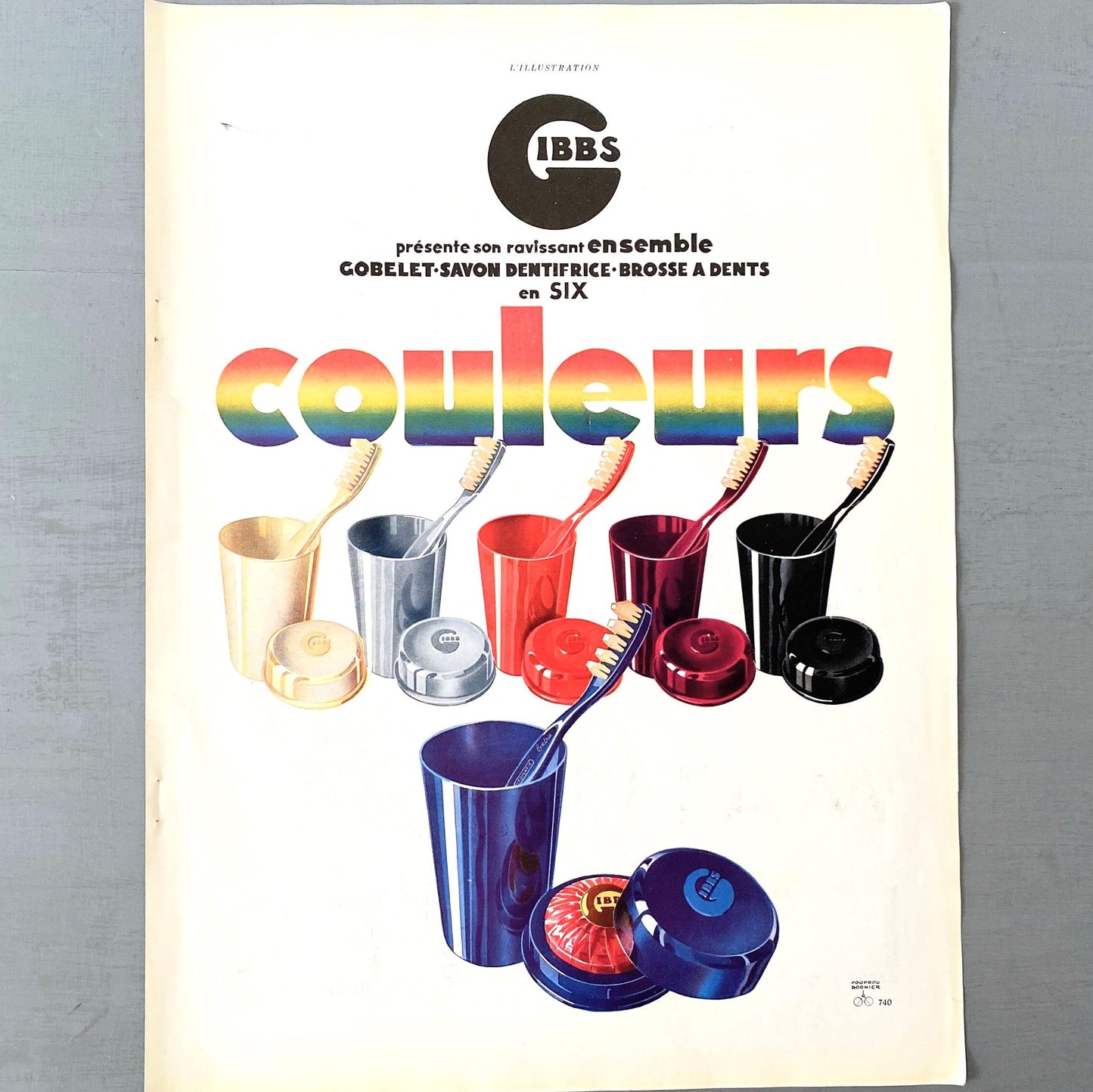 Authentic 1930s Vintage Citroen Advertisement Print: French Automobile Garage Art (11x15 inches)