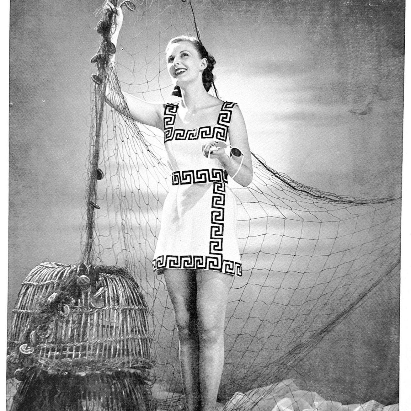 Rare Authentic Vintage Hermes Haute Couture Photo Print, Paris Fashion Dressing Room Print, Rare to Find Fashionista Gift Ready to Frame