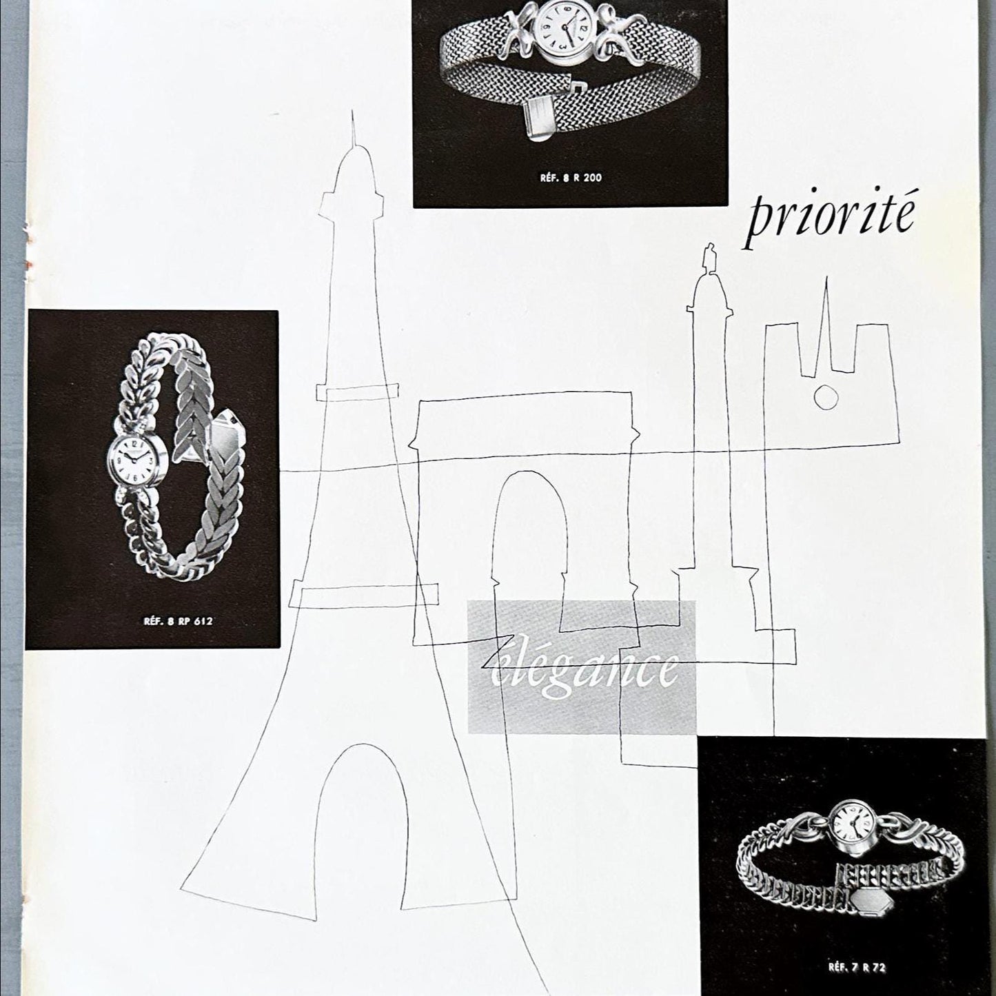 Vintage Jaeger Lecoultre Watch Ad Poster: Swiss Horology Art Deco Print